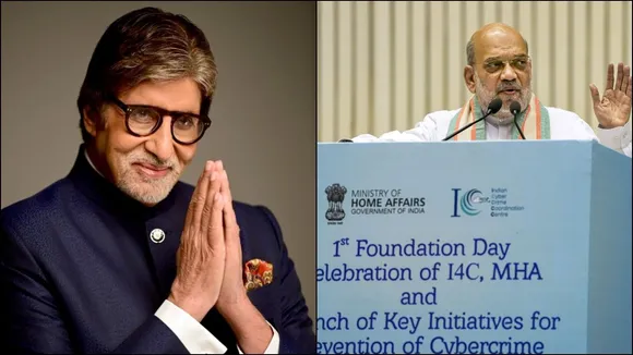 Amit Shah and Amitabh Bachchan