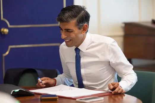 Rishi Sunak on call with PM Modi