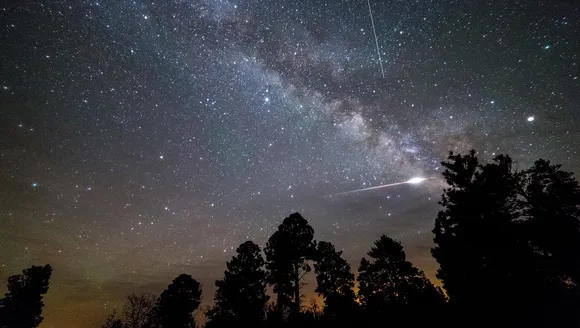 Meteors, supermoons, a comet