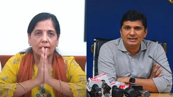 Sunita Kejriwal Saurabh Bharadwaj