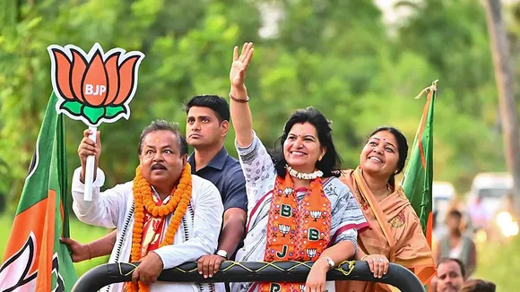 BJP's candidate Aparajita Sarangi from Bhubaneswar Lok Sabha constituency