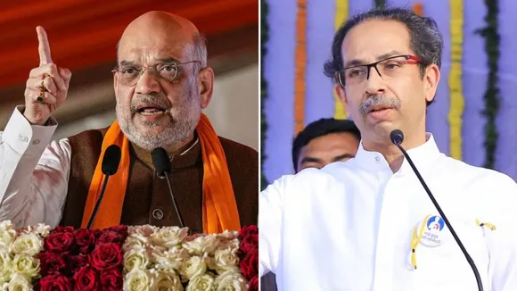Amit Shah Uddhav Thackeray