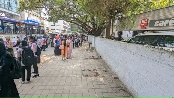 Bengaluru bus stop
