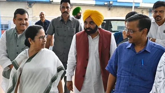 Mamata Banerjee Arvind Kejriwal Bhagwant Mann