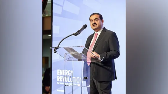 Gautam Adani at the Science Museum in London