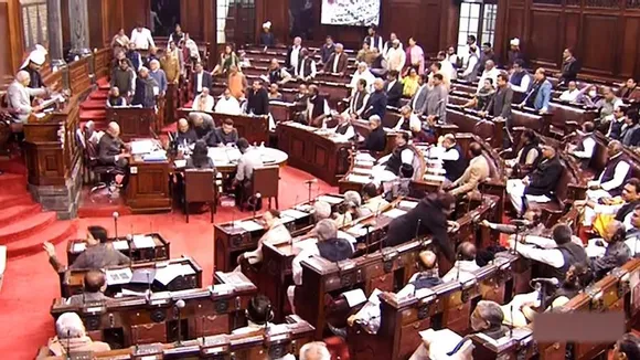 Opposition protest over adani issue