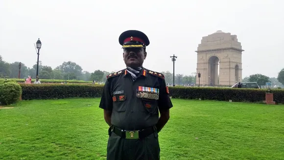 Col Balwan Singh who was bestowed the Maha Vir Charkra for his gallant action during Kargil War in 1999.