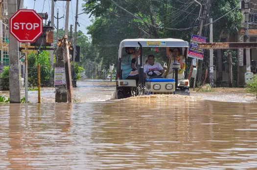 Waterlogging after rain in Patiala Punjab Rain