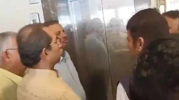 An accidental encounter between Maharashtra deputy CM Devendra Fadnavis and Shiv Sena (UBT) chief Uddhav Thackeray in a lift in Vidhan Bhawan on Thursday