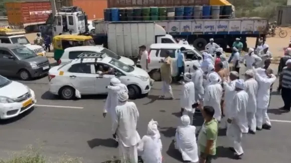 Haryana Bahadurgarh Farmers Protest