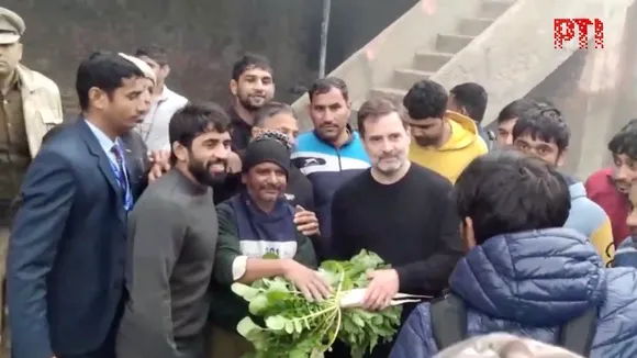 Rahul Gandhi Bajrang Punia