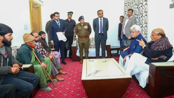 Rajnath Singh Rajouri families