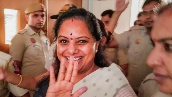 BRS leader K Kavitha (File image)