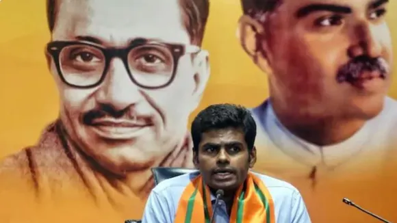 K Annamalai Tamil Nadu BJP