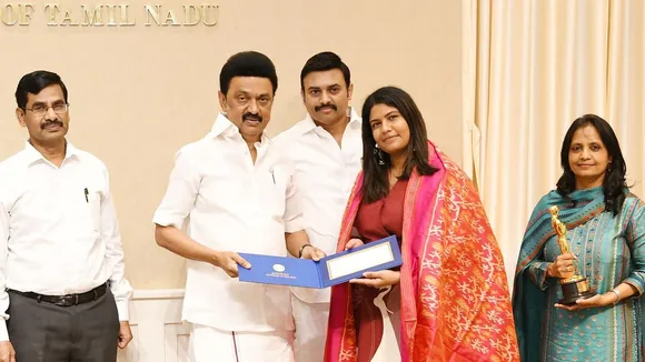 Kartiki Gonsalves M K Stalin The Elephant Whisperers