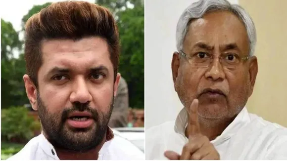Chirag Paswan Nitish Kumar