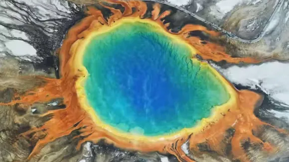 earth crater layers