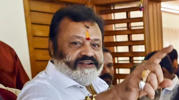 BJP MP from Thrissur constituency Suresh Gopi