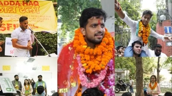 Tushar Dedha ABVP DUSU Elections