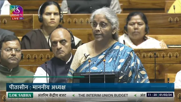 Nirmala Sitharaman Union Budget Speech Interim Budget 2024