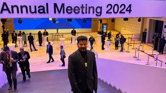 Revanth Reddy at Davos