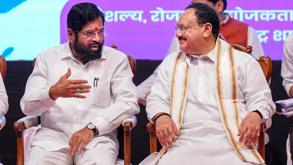 Eknath Shinde BJP National President JP Nadda