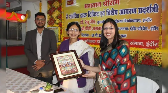 The Department of Posts has put up an exhibition based on Mr Kedia's collection