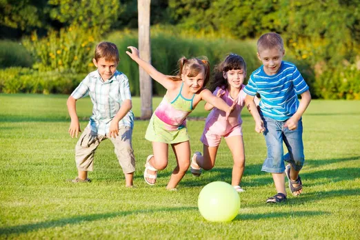 Children Kids Exercise Playing