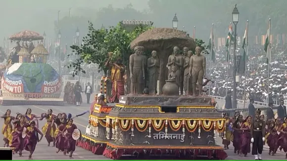 Tamil Nadu's tableau