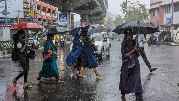 Heavy rain in Kerala