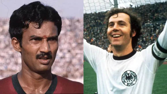 Gautam Sarkar Franz Beckenbauer