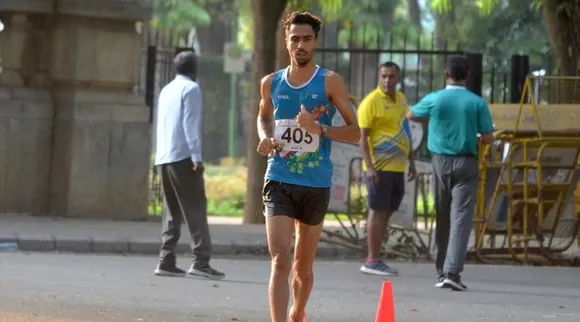 Race walker Akshdeep Singh