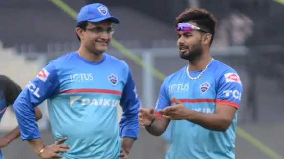 Sourav Ganguly Rishabh Pant