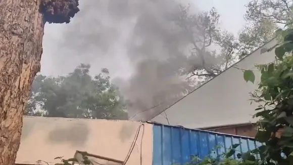 Delhi BJP office fire