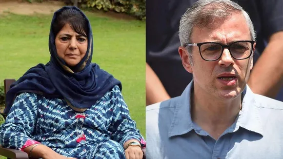 Mehbooba Mufti Omar Abdullah