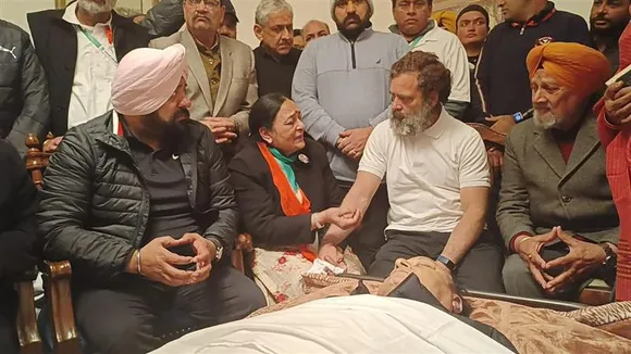 Rahul Gandhi Santokh Chaudhary