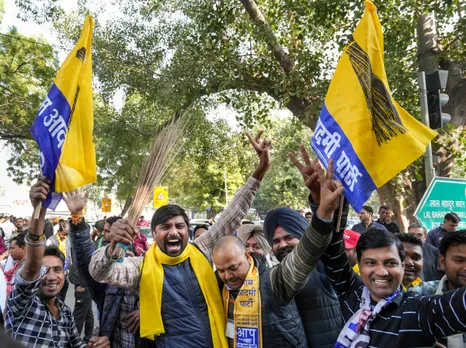 AAP Party Workers MCD Delhi