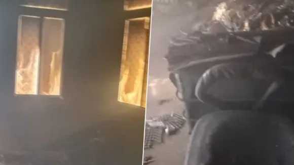Fire at secretariat building in Jaipur