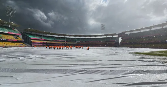 India vs England Guwahati stadium rain