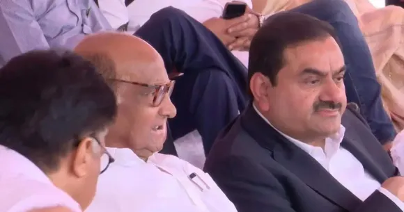Sharad Pawar and Gautam Adani