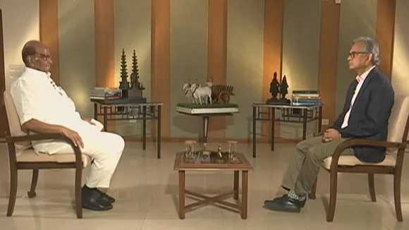 Sharad Pawar and Sanjay Pugalia