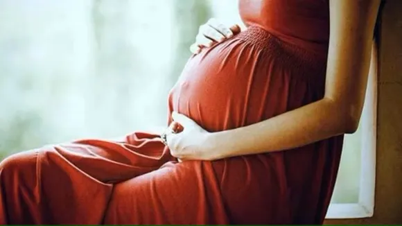 Pregnant woman belly