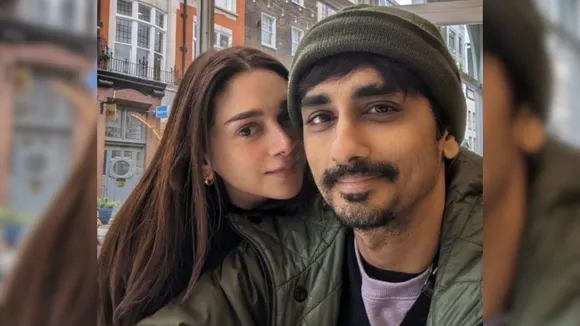 Aditi Rao Hydari and Siddharth