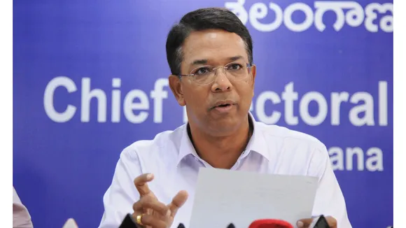 Telangana State Chief Electoral Officer Vikas Raj