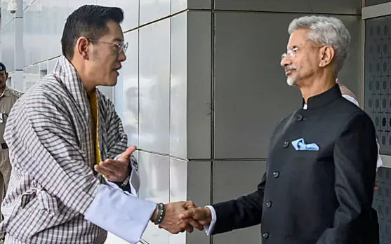 Bhutan's King and Jaishankar