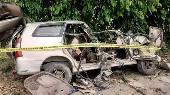 Shravasti Car Accident