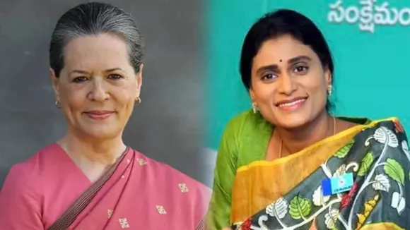 Y S Sharmila meets Sonia Gandhi
