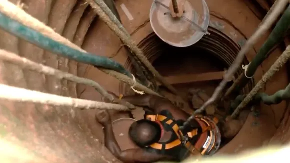 Kerala well man trapped rescue work