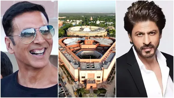 Shah Rukh Khan Akshay Kumar New Parliament Building