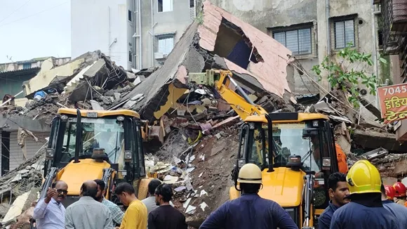 3-Storey building collapses In Shahbaz village